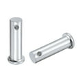 thumbnail image 4 of Single Hole Clevis Pins -10mm x 35mm Flat Head Zinc-Plating Solid Steel Link Hinge Pin 6Pcs, 4 of 5