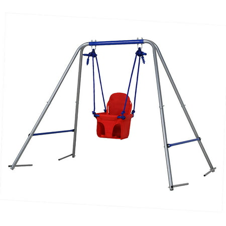 4.FT High Toddler Baby Swing Seat with Frame for 1 to