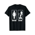thumbnail image 2 of Camiseta de mi esposa, tu esposa, camiseta de bruja de Halloween, 2 of 7