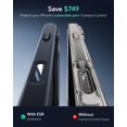 thumbnail image 3 of Funda ESR para iPhone 16 Pro con soporte, control de cámara, compatible con MagSafe, 3 of 9