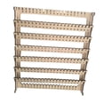 thumbnail image 3 of Organizador de Joyas Soporte para Pendientes Estante Expositor de Madera Almacenamiento con Base Estable Y Gran Capacidad Adecuado para Dormitorio Toc, 3 of 9