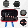 thumbnail image 4 of YUOY Carrying Case for Nintendo Switch 2 (2025)，Travel Bag for Nintendo Switch 2 Accessories with 2 HD Screen Protectors, Red, 4 of 6