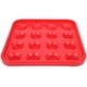 thumbnail image 1 of Bandeja de bolas de billar de plástico negro, caja de almacenamiento con 16 agujeros, accesorios de billar, color rojo YUNYI BRAND  Deportes, 1 of 8