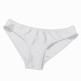 thumbnail image 3 of Gyexs Women's Solid Low Back Underwire Bra with Convertible Straps U Shape Backless Design for Comfortable Support, White, Size L, 3 of 6