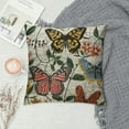 thumbnail image 2 of Nawypu  Butterfly Pillow Cover Farmhouse Decoration Rustic Decorative Cushion Cover Square Pillowcase for Sofa Couch Porch, 2 of 5