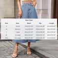 thumbnail image 3 of HBGVBA Women Casual Denim Skirts,High Waist A Line Long Skirt Loose Style with Buttons and Pockets for Daily Wear, 3 of 5
