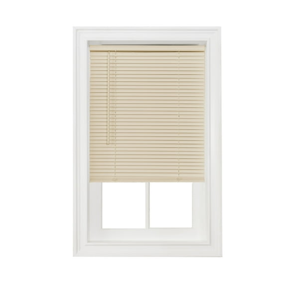 Simple Elegance by Ben&Jonah Cordless Anochecer Collection 1" Room Darkening Mini Blind 36"L x 64"W Alabaster