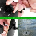 thumbnail image 4 of Solar Fountain With Improved Filtration System And 6 Colorful Led Lights, Environmentally Friendly Design, Perfect For Outdoor Garden Decoration, 4 of 5