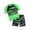 j-768Green357, variant on HAYIMI Boys Beach O-Neck Short Sleeve T-Shirts With Shorts With Graphic Print Summer Outfit Sets For Boys Casual Comfort Clothes Sets