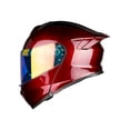 thumbnail image 1 of Casco Abatible De Moto Kov Thunder Cherry Rojo Dot, 1 of 5