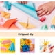 thumbnail image 5 of 200 hojas de papel de colores, papel de origami A4 de doble cara para actividades de arte y manualidades infantiles (70 g/m²), papel de copia para manualidades de 20 colores, 297 mm x 21, 5 of 5