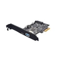thumbnail image 2 of TISHITA Pci-e to USB 3.1 10 Gbps USB a + USB C Expansion Card Components Easy to Install 1X, 2 of 8