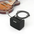 thumbnail image 2 of Portable Desktop Guitar Amplifier 3W Electric Guitar Mini Modeling Amp with 2 Channels Distortion Built-in Delay Effect, 2 of 7