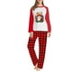 thumbnail image 5 of Traje familiar con pantalones largos cuello redondo diseño de Papá Noel ajuste holgado traje diario informal FLhrweasw Nuevo, 5 of 6