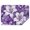 Purple Butterflies, variant on Purple Butterflies and Lilies Rectangle Tablecloth 60"x84",Waterproof Polyester Rectangle Table Cloth, Wipeable Spillproof Polyester Tablecloth for Dining, Camping, Indoor and Outdoor