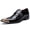 Black, variant on Men’s Chelsea Boots British Style Slip-On Ankle Boots Classic High-Top Design Comfortable Urban Casual Shoes for Daily Commute, Office and Trendy Outfits