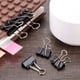 thumbnail image 5 of Paquete de 150 clips de oficina Advancent organizador de papel negro, 5 of 6