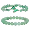 thumbnail image 6 of Top-kevin 2Pcs Butterfly Bracelets for Women Healing Crystals Bracelets for Women Natural Gemstone Bead Bracelet Cute Butterfly Charm Bracelet Stretch Crystal Jewelry Gifts for Women, 6 of 25
