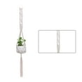 thumbnail image 1 of Injueey Colgador de macramé hecho a mano para plantas, flor/colgador de macetas para decoración de pared, patio, jardín, decoración para sala de Jardín y Patio No.16 Injueey HA001777-16, 1 of 6