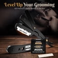 thumbnail image 6 of Utopia Care Professional Straight Razor for Men, Barber Straight Edge Razor Safety with 100 Pack Blades, Black, 6 of 7