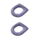 thumbnail image 4 of Cubierta de asiento de inodoro Naiovety Cojín universal antideslizante Azul Tipo 1 2Conjunto, 4 of 6
