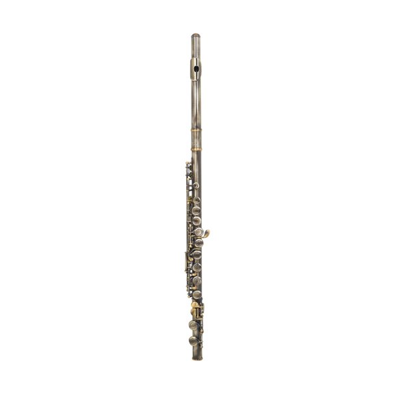 YongCo Beginner Friendly 16 Closed Hole C Key Flute in Green Bronze with Ergonomic