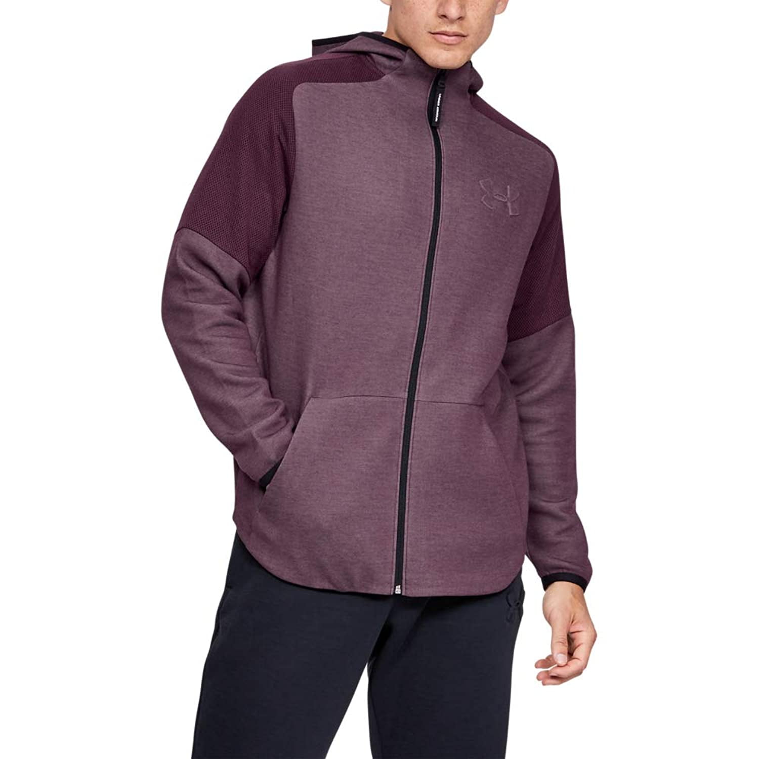 under armour unstoppable move light full zip hoodie