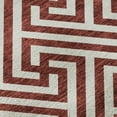 thumbnail image 2 of Dalyn Rugs Premium Machine Washable Mayfield AMF731 Merlot 3' x 5' Rug, 2 of 7