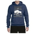 thumbnail image 2 of Wild Bobby,Daddy and Daughter Always Heart to Heart Daddys Girl Father Gift, Father's Day, Unisex Graphic Hoodie Sweatshirt, Vintage Heather Navy, 3XL, 2 of 3