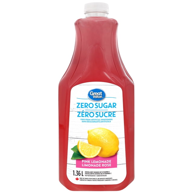 Great Value Zero Sugar Pink Lemonade