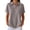 Grey, variant on Siminsem Womens Casual Sweater Top V Neck Button Down Knit Shirts 2026 Summer Short Sleeve Lightweight Work Blouses Collared Dressy Tops Plus Size S-3XL, White, 2XL