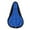 Blue, variant on 3D Bike Seat Cover- Comfortable Extra Soft Bicycle Seat - Bike Saddle Cushion with Reflective Strap