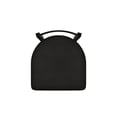 thumbnail image 4 of 821 Catalina 18" Low Back Swivel Vanity Stool with Black Wrinkle Finish and Canter Espresso Seat, 4 of 4