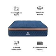 Brooklyn Bedding Aurora Luxe Cooling Firm Mattress, Twin