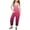 Hot Pink, variant on TBWNWG Girls Summer Print V Neck Sleeveless Romper Loose Fit Casual Jumpsuit With Pockets for And Juniors Lightweight Comfortable,Size 7-8 Years