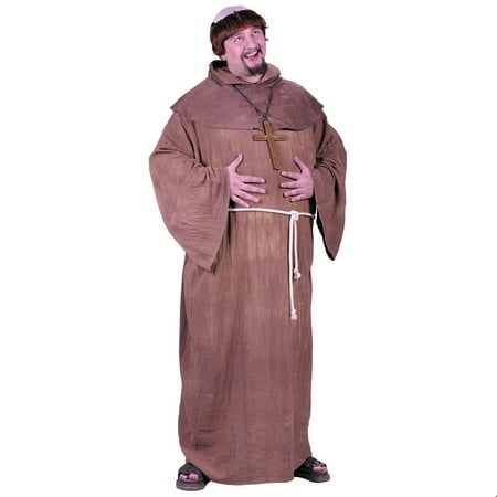 Medieval Monk Plus Halloween Costume