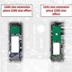 thumbnail image 2 of M.2 NGFF SSD Solid State Drive Adapter Board Convert Card A, 2 of 5