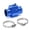 BLUE 30mm, variant on 1Pc Water Temp Temperature Joint Pipe Sensor Gauge Radiator Hose Adapter Size 28mm / 30mm / 32mm / 34mm / 36mm / 38mm / 40mm