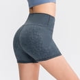 thumbnail image 2 of Endives Women's Yoga Short Leopard Print Biker Shorts High Waist Yoga Workout Running Gym Short, 2 of 6