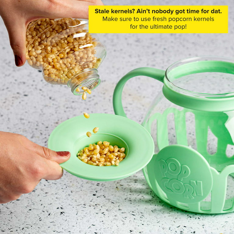 Tasty Microwave Popcorn Popper - Ecolution Original Micro-Pop