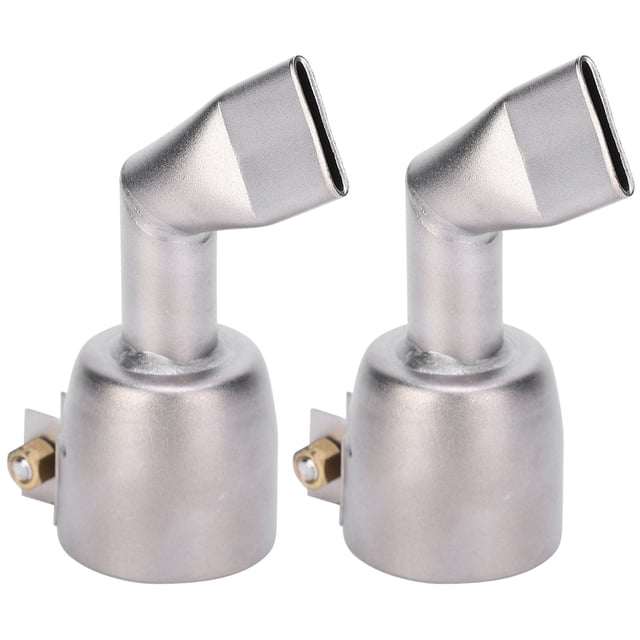 Accesorios para pistola de soldar, 2 piezas Boquilla para pistola de soldar Boquilla de grado Pistola de soldar Boquilla plana Artesanía excepcional