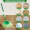 thumbnail image 6 of 4 Pack Mop Head Replacement Compatible with Libman Tornado,Spin Mop Refills Head,Easy to Replace,Machine Washable,Green, 6 of 7