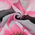 thumbnail image 4 of Floral Print Chiffon Scarf Lightweight Sheer Shawl Wraps Scarves for Women 19.69 x 63 inches- Black, 4 of 6