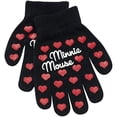 thumbnail image 4 of Disney Kids Winter Hat and Kids’ Gloves, Minnie Mouse Baby Beanie for Girls Ages 4-7, 4 of 5