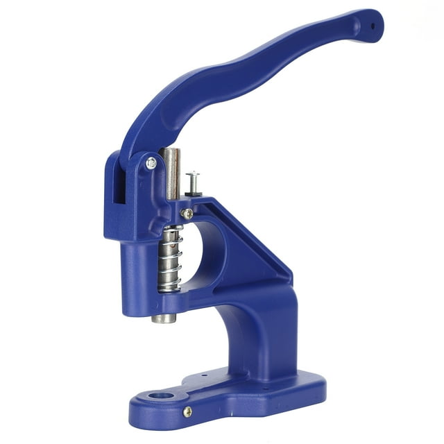 Qiilu Professional Dies Grommet Eyelet Hole Punch Machine Hand Press Tool Eyelets