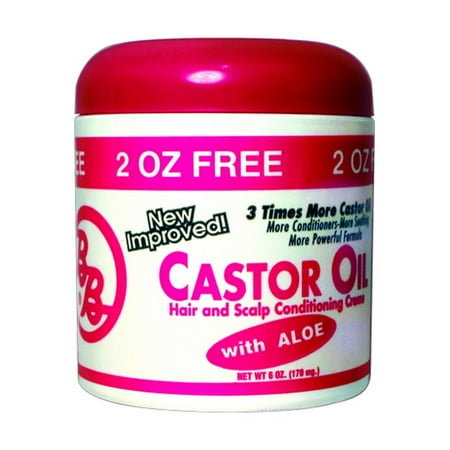 Bronner Brothers Castor Oil Hair Scalp Conditioning Cream