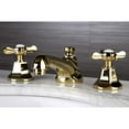 thumbnail image 2 of Kingston Brass Widespread Bathroom Faucets In Polished Brass Finish KS4462BEX, 2 of 4
