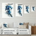 thumbnail image 4 of Designart Football Player On Field Running Canvas Wall Art, 4 of 5