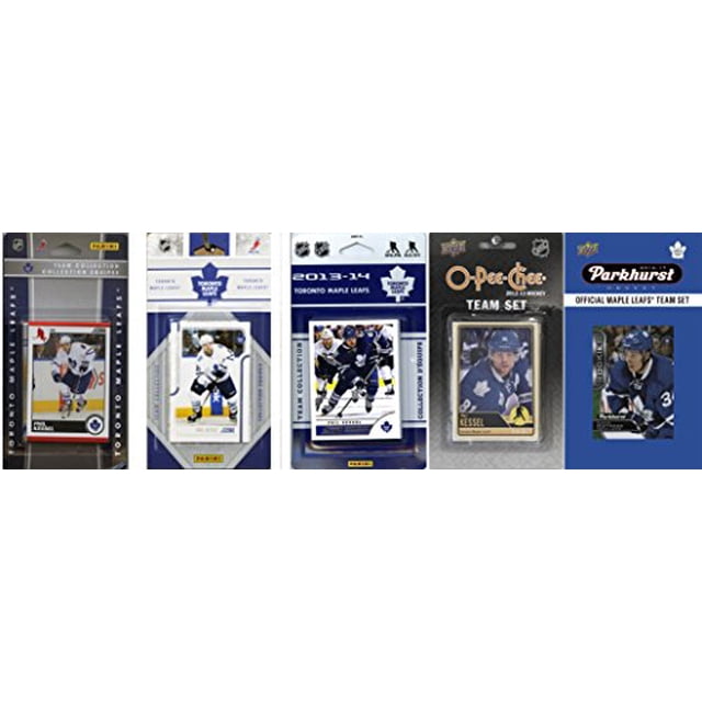 C&I Collectables LEAFS516TS NHL Toronto Maple Leafs 5 Different Licensed Trading Card Team Sets