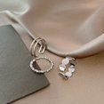 thumbnail image 1 of Anillo de traje femenino retro nicho personalidad anillo de perla anillo estilo frío alto sentido joyería de mano, 1 of 6